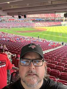 TIM attended Cincinnati Reds - MLB vs San Diego Padres on May 21st 2024 via VetTix 