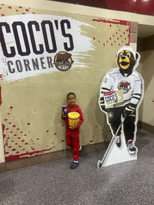Clarence attended Hershey Bears - AHL vs. Lehigh Valley Phantoms - Calder Cup Atlantic Division Semifinals - Round 2, Home Game 2 on May 4th 2024 via VetTix 