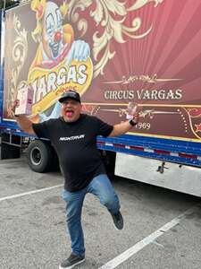 David attended Circus Vargas on May 4th 2024 via VetTix 