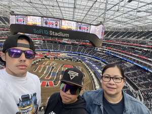 Claudia attended Monster Jam World Finals on May 18th 2024 via VetTix 