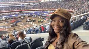 Brittney Gibson attended Monster Jam World Finals on May 18th 2024 via VetTix 