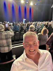 James attended An Evening With Larry the Cable Guy on May 3rd 2024 via VetTix 