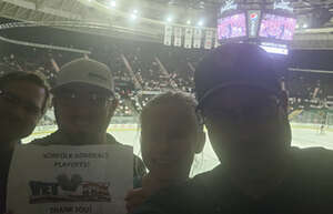 William attended Norfolk Admirals - ECHL vs. Adirondack Thunder - Playoffs Game 3 | North Division Finals on May 8th 2024 via VetTix 