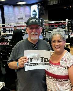 Christopher attended Premier Fighting Alliance on May 18th 2024 via VetTix 