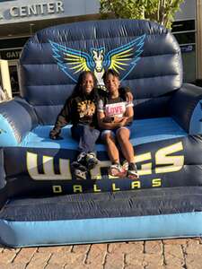 Broderick attended Dallas Wings - WNBA vs Chicago Sky on May 18th 2024 via VetTix 