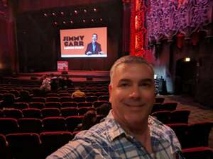 Shawn attended Netflix is a Joke Presents: Jimmy Carr on May 8th 2024 via VetTix 