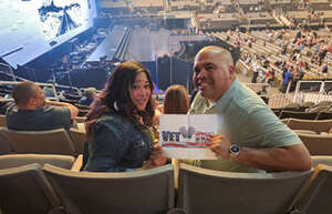 Norris attended Justin Timberlake - The Forget Tomorrow World Tour on May 7th 2024 via VetTix 