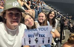 Aaron attended Kane Brown: In The Air Tour on May 11th 2024 via VetTix 