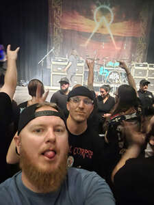 Steve attended BORN OF OSIRIS, ATTILA w/ TRAITORS, EXTORTIONIST, NOT ENOUGH SPACE on May 17th 2024 via VetTix 