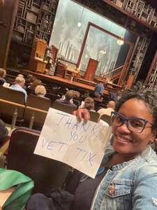 Cardell attended Joe Turner's Come and Gone on May 16th 2024 via VetTix 
