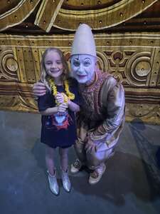 Trisha attended Cirque du Soleil : Corteo on May 12th 2024 via VetTix 