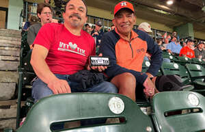 Eduardo attended Houston Astros - MLB vs Oakland Athletics on May 13th 2024 via VetTix 