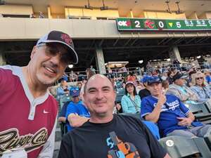 Luis attended Sacramento River Cats - Minor AAA vs. Oklahoma City Dodgers - Salute to Service Night on May 18th 2024 via VetTix 