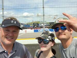 Robert attended NASCAR Cup Series: Enjoy Ilinois 300 Featuring Riley Green on Jun 2nd 2024 via VetTix 