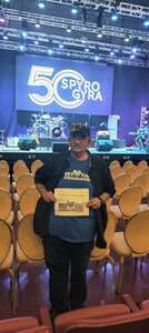 alfred attended Spyro Gyra on May 17th 2024 via VetTix 
