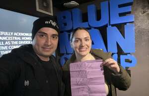 Paul attended Blue Man Group at the Astor Place Theatre on May 13th 2024 via VetTix 