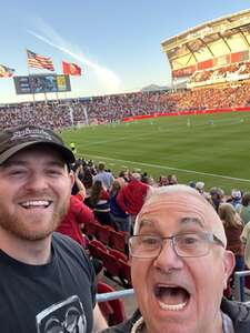 Jack attended Real Salt Lake - MLS vs Seattle Sounders FC on May 15th 2024 via VetTix 