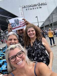 Susan attended Kenny Chesney: Sun Goes Down Tour with Zac Brown Band on May 18th 2024 via VetTix 