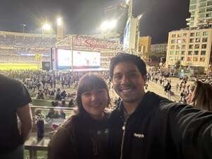 Rachael attended San Diego Padres - MLB vs Los Angeles Dodgers on May 11th 2024 via VetTix 
