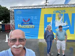 Debra attended Circus Vazquez on May 16th 2024 via VetTix 
