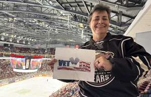 Margaret attended Hershey Bears - AHL vs. Hartford Wolf Pack- Atlantic Division Playoff Finals - Game 1 on May 16th 2024 via VetTix 