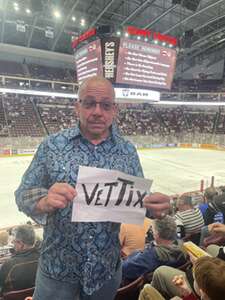 Kenneth attended Hershey Bears - AHL vs. Hartford Wolf Pack- Atlantic Division Playoff Finals - Game 1 on May 16th 2024 via VetTix 