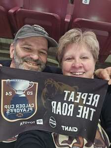 Kelly attended Hershey Bears - AHL vs. Hartford Wolf Pack- Atlantic Division Playoff Finals - Game 1 on May 16th 2024 via VetTix 