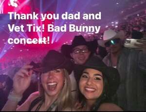 Juan attended Bad Bunny - Most Wanted Tour on May 14th 2024 via VetTix 