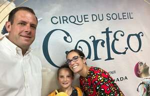 Jason attended Cirque du Soleil : Corteo on May 18th 2024 via VetTix 