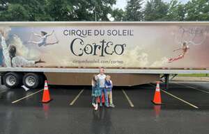 Adam attended Cirque du Soleil : Corteo on May 18th 2024 via VetTix 