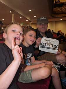 Jeffery attended Ancient Aliens Live on May 16th 2024 via VetTix 