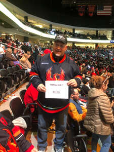 Angelo attended Coachella Valley Firebirds - AHL vs. Ontario Reign - Calder Cup Playoffs Round 3 - Game 2 on May 17th 2024 via VetTix 