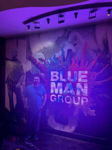 Manny attended Blue Man Group Las Vegas on May 17th 2024 via VetTix 