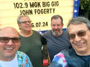 Kevin attended 102.9 MGK BIG GIG Featuring John Fogerty: The Celebration Tour on Jun 7th 2024 via VetTix 
