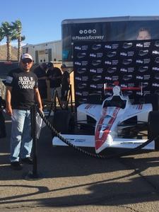 Jake attended Desert Diamond West Valley Phoenix Grand Prix - Indycar Series on Apr 29th 2017 via VetTix 