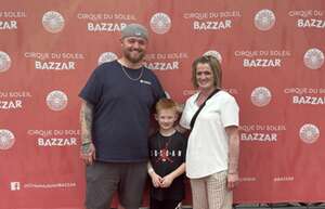 michael attended Cirque Du Soleil: Bazzar on May 26th 2024 via VetTix 