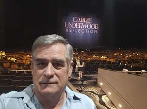 Dirk attended Carrie Underwood: REFLECTION on May 31st 2024 via VetTix 