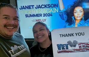 Matthew attended Janet Jackson: Together Again on Jun 11th 2024 via VetTix 