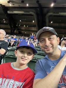 Ryan attended Texas Rangers - MLB vs Chicago White Sox on Jul 25th 2024 via VetTix 