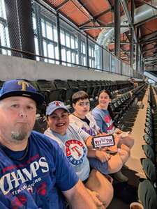 Robert attended Texas Rangers - MLB vs Chicago White Sox on Jul 25th 2024 via VetTix 