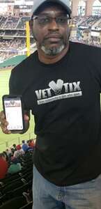 John attended Texas Rangers - MLB vs Chicago White Sox on Jul 25th 2024 via VetTix 