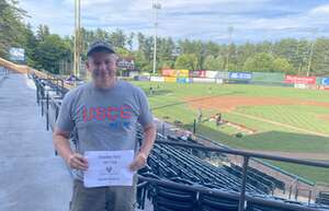 Paul attended US Military Wardogs Baseball Club vs. Nashua Silver Knights - 2024 That Others May Live Military Appreciation Tour on Jul 25th 2024 via VetTix 