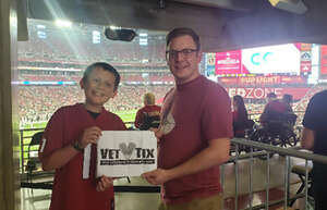 Ryan attended Arizona Cardinals - NFL vs Los Angeles Chargers on Oct 21st 2024 via VetTix 