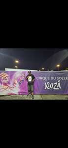 PETER attended Cirque Du Soleil: Kooza on Jul 25th 2024 via VetTix 