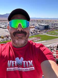 Dahlia attended South Point 400: NASCAR Cup Series on Oct 20th 2024 via VetTix 