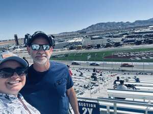 Marcia attended South Point 400: NASCAR Cup Series on Oct 20th 2024 via VetTix 