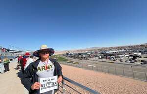 Elliot attended South Point 400: NASCAR Cup Series on Oct 20th 2024 via VetTix 