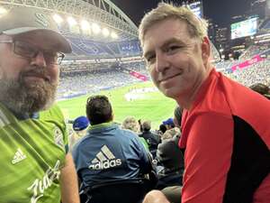 ALAN attended Seattle Sounders FC - MLS vs San Jose Earthquakes on Sep 18th 2024 via VetTix 