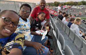 Bobby attended Loudoun United FC - USL Championship vs Birmingham Legion FC on Sep 14th 2024 via VetTix 