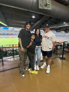 Jesus Santiago attended Houston Astros - MLB vs Los Angeles Angels on Sep 19th 2024 via VetTix 